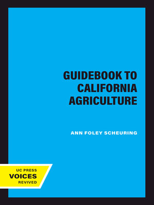 cover image of A Guidebook to California Agriculture